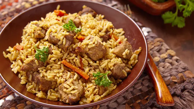 nasi goreng kebab kebuli biryani