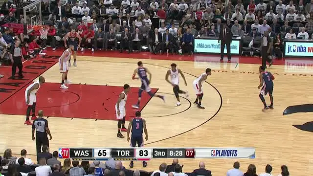 VIDEO : Cuplikan Pertandingan Playoffs NBA, Raptors 130 vs Wizards 119