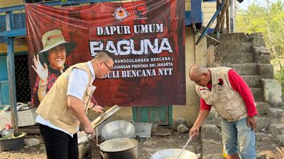 1.000 Porsi Makanan Sehari untuk Warga Terdampak Gempa NTT