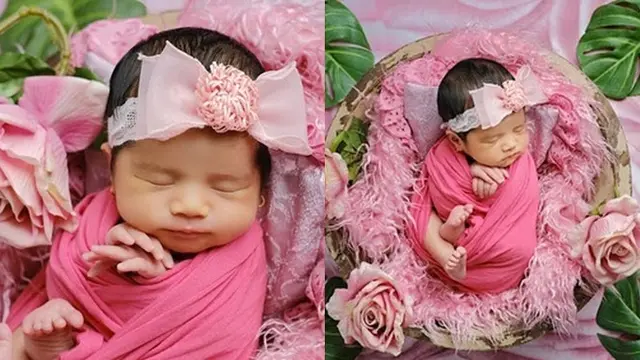 6 Gaya Pemotretan Baby Gege, Anak Ketiga Yulita MasterChef yang Menggemaskan