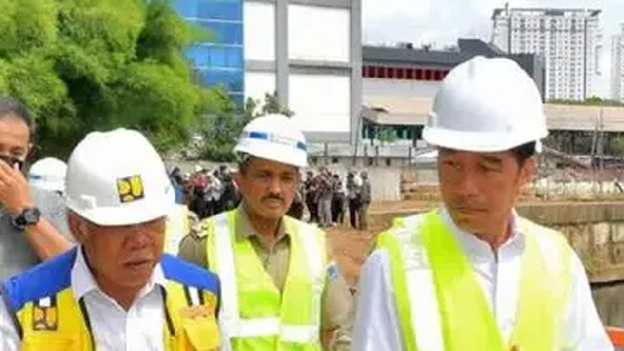 Jokowi Sebut Proyek Sodetan Ciliwung Mangkrak di Era Anies, Ini Kata PKS