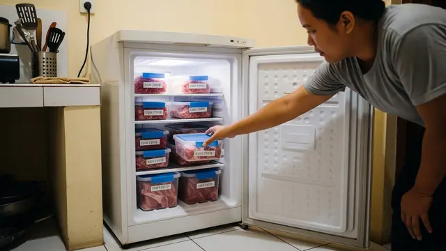 Cara Menghilangkan Bau Daging di Freezer Usai Idul Adha