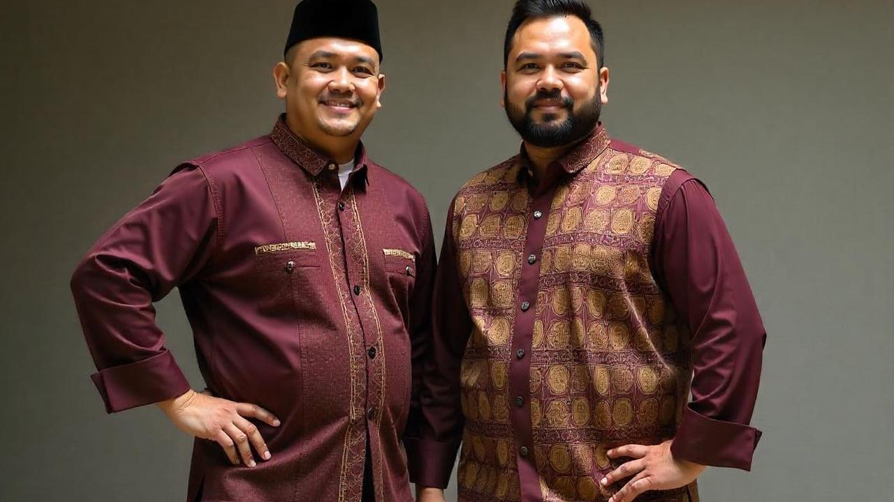 Model Baju Lebaran 2025 untuk Pria Gemuk