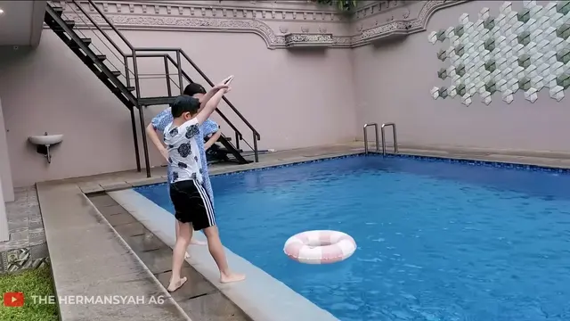 Potret Kolam Renang di Rumah Anang dan Ashanty di Cinere