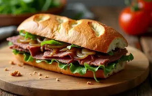 Resep Baguette Daging Panggang yang Gurih dan Praktis