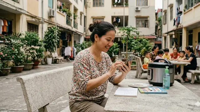 Trik Bisnis Affiliate untuk Ibu Rumah Tangga Tanpa Follower Banyak (Foto: Gemini AI)