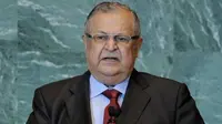Jalal Talabani, mantan presiden Irak yang juga pemimpin Kurdi meninggal dunia. (AFP)
