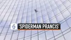 Alain Robert sang "Spiderman Prancis" kembali beraksi. Kali ini ia memanjat gedung tinggi di Frankfurt Jerman tanpa dilengkapi alat-alat keselamatan.