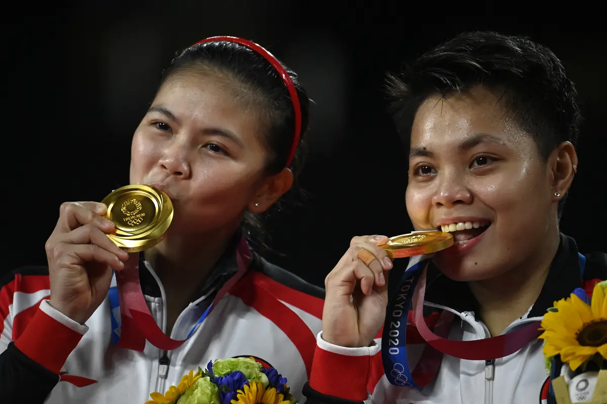 Greysia Polii / Apriyani Rahayu - Bulu Tangkis - Olimpiade Tokyo 2020
