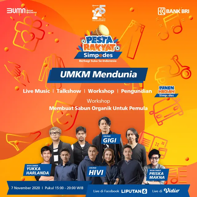 Pesta Rakyat Simpedes 2020.