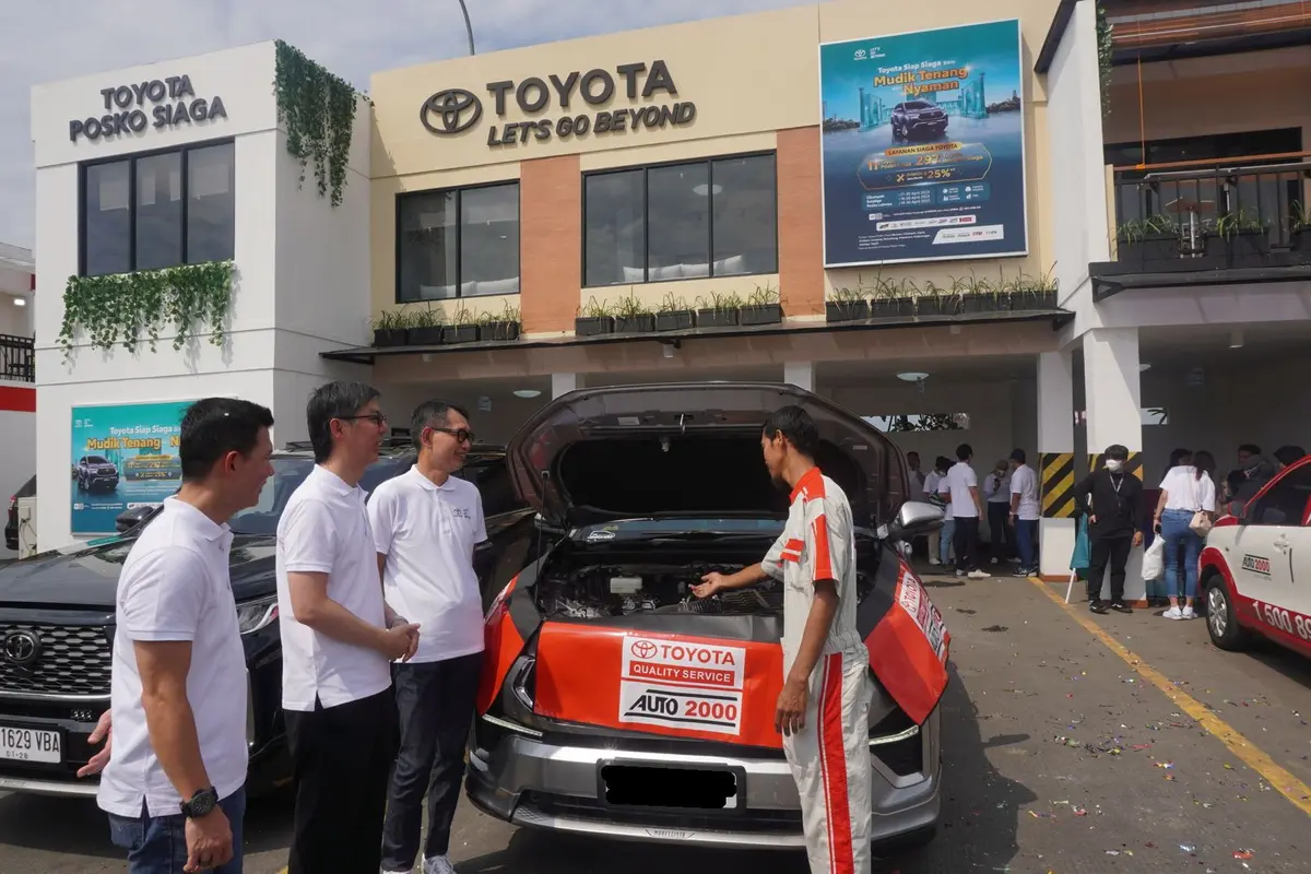 308 Titik Pelayanan Toyota Siap Kawal Konsumen Selama Mudik Lebaran Idul Fitri 2023