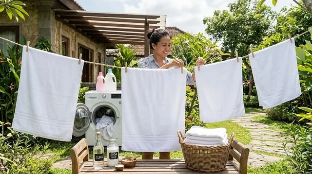 9 Tips Mencuci Handuk agar Tidak Bau, Tetap Bersih, Lembut dan Segar
