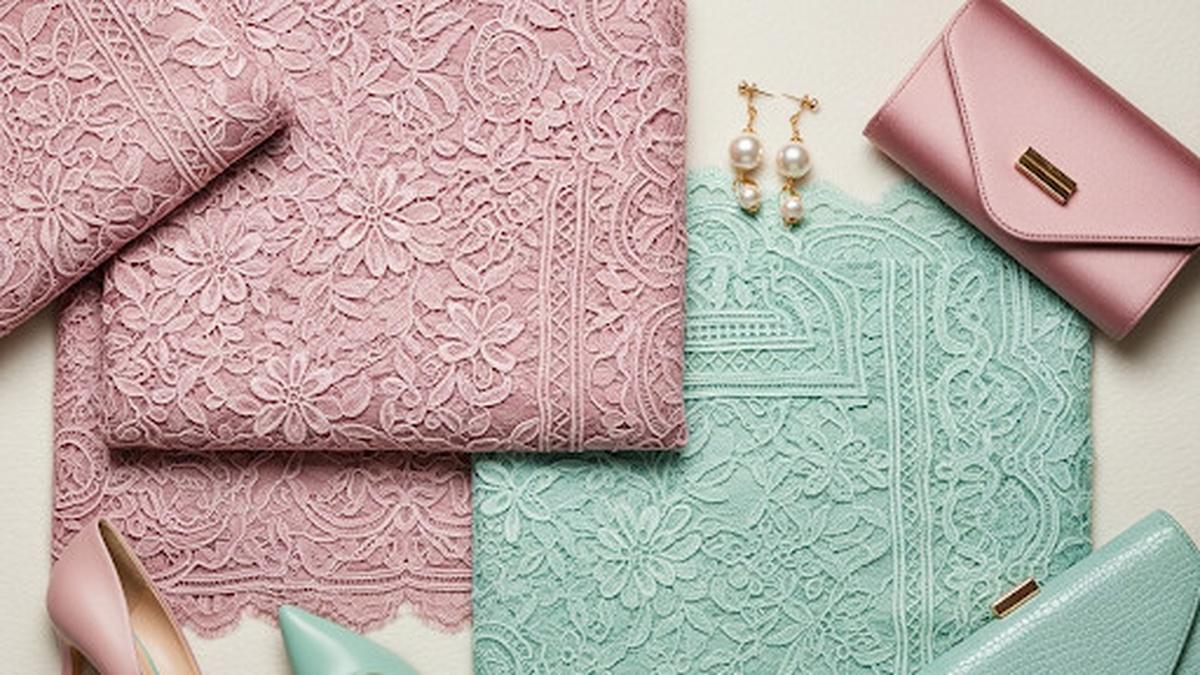 10 Inspirasi Baju Brokat Pastel Dusty Pink Mint Longgar Elegan, Perpaduan yang Lembut