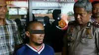 Akhirnya, Dukun Cabul Mengaku Titisan Nabi Adam dan Nyi Toro Kidul Beraliran Sesat Ditangkap Polisi (Liputan6.com/Fajar Eko nugroho)