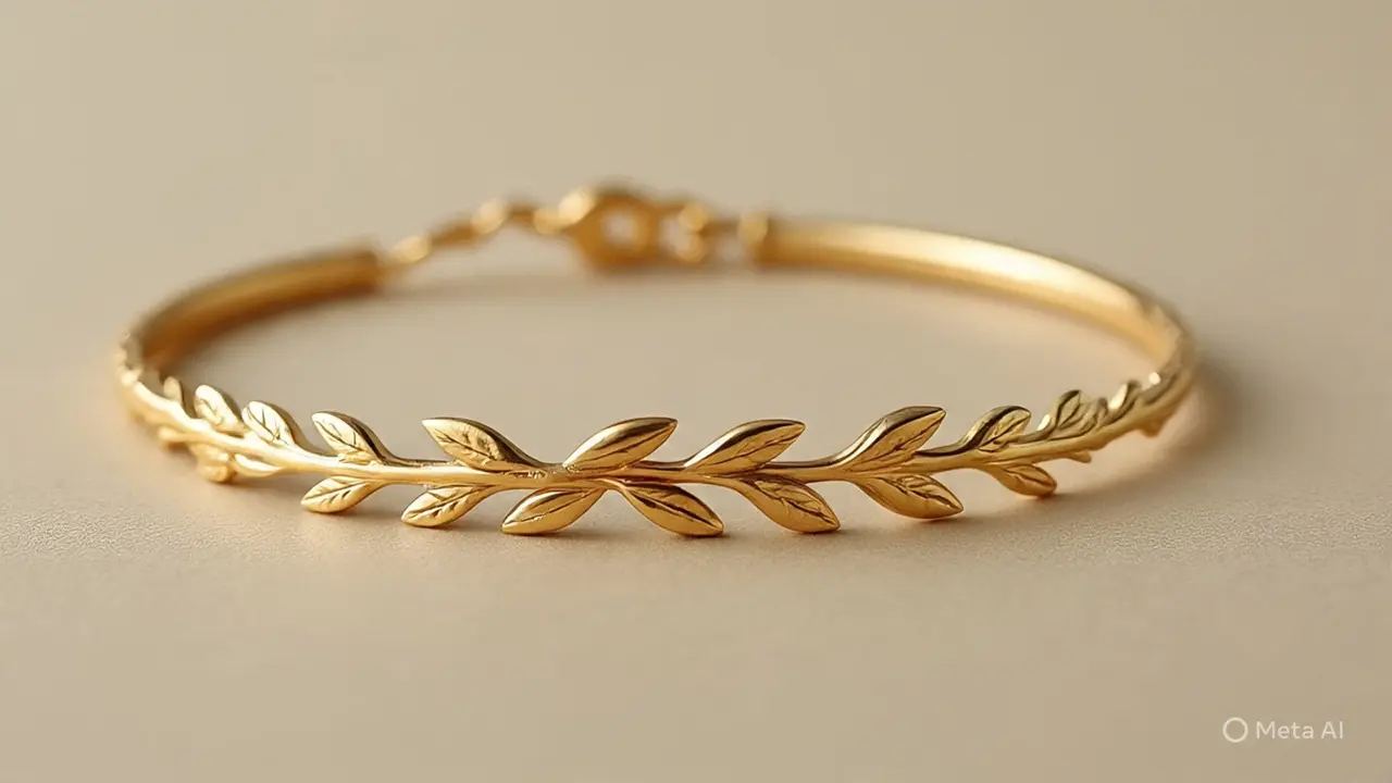 Model Gelang Emas Cantik 24 Karat Terbaru