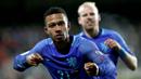 Gelandang Belanda, Memphis Depay, berhasil mencetak dua gol saat tim Oranye menaklukkan Luxembourg 3-1 pada laga kualifikasi Piala Dunia 2018 di Josy Barthel Stadium, Luxembourg, Minggu (13/11/2016). (EPA/Julien Warnand)