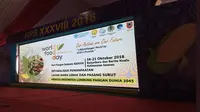 Puncak peringatan Hari Pangan Sedunia 2018 hari ini, 18 Oktober 2018 digelar di Desa Jejangkit, Kalimantan Selatan. (FAO Indonesia)