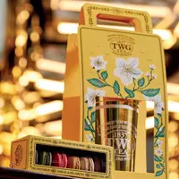 Bertempat di area Ground Floor, TWG Tea Boutique tawarkan produk yang tengah viral. Signature TWG Tea fashion yang disajikan untuk takeaway dengan gelas cup biodegradable berwarna emas nan cantik. Dapat tersaji dingin dan hangat, tea gastronomy experience ini tidak dapat ditemukan di tea house lain. [Foto: TWG Indonesia]
