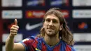 2. Dmytro Chygrynskiy – Transfer ke Barcelona membuatnya menjadi pemain Ukraina pertama yang bermain untuk Barcelona. Biaya 25 juta euro ditebus demi mendapatkan pemain gondrong tersebut, (AFP/Lluis Gene)