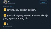 7 Jawaban Kocak Pria Saat Ditanya Pacar 'Aku Gendutan Enggak?'