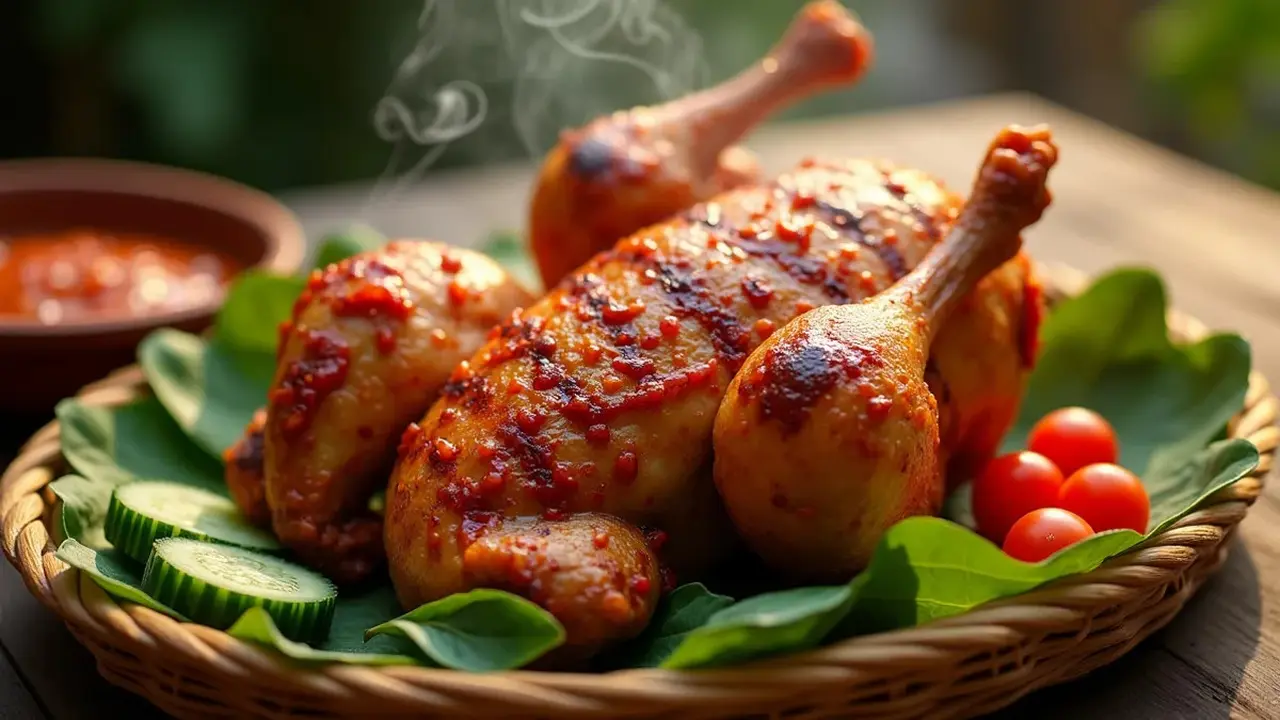 Resep Ayam Bekakak Bakar Pedas
