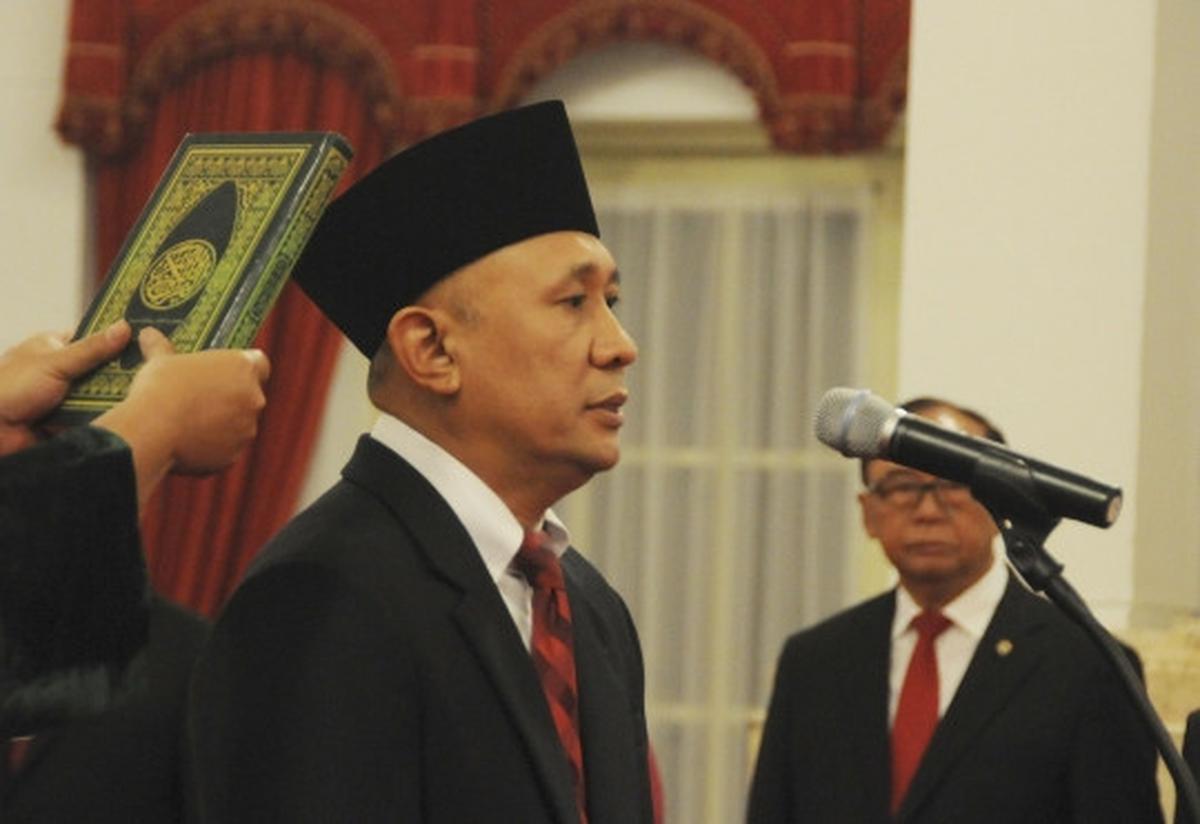 Teten Masduki resmi jabat Kepala Staf Kepresidenan