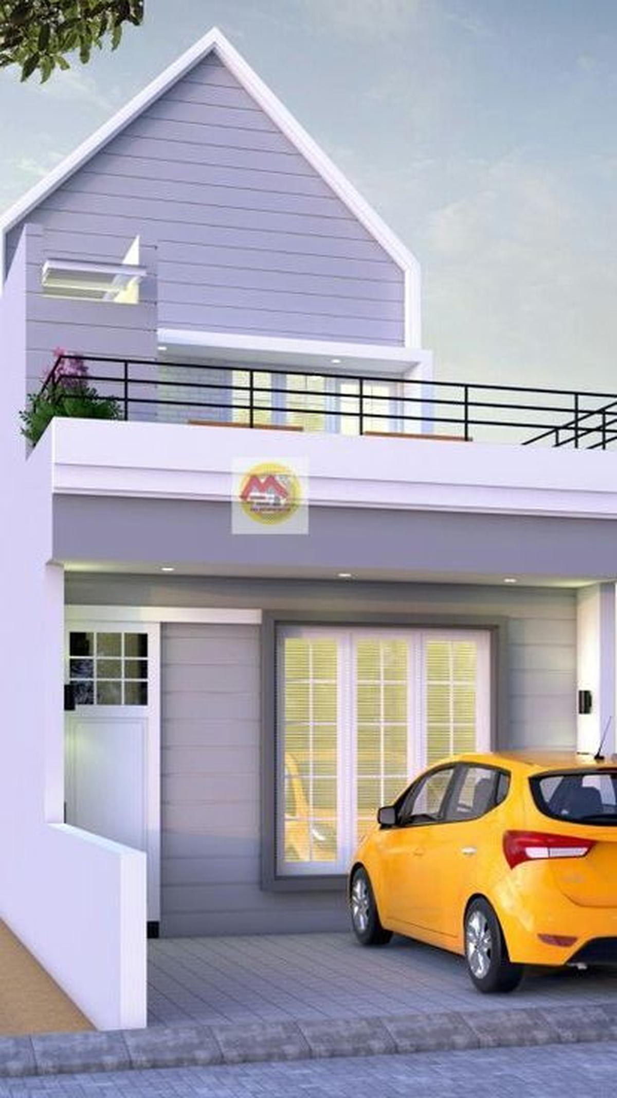 Rumah Putih Minimalis Type 36