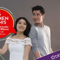 Berikut ini 5 momen manis antara Verrell Bramasta dan Natasha Wilona di sinetron Anak Sekolahan. (Foto: Nurwahyunan/Bintang.com, Desain: Nurman Abdul Hakim/Bintang.com)