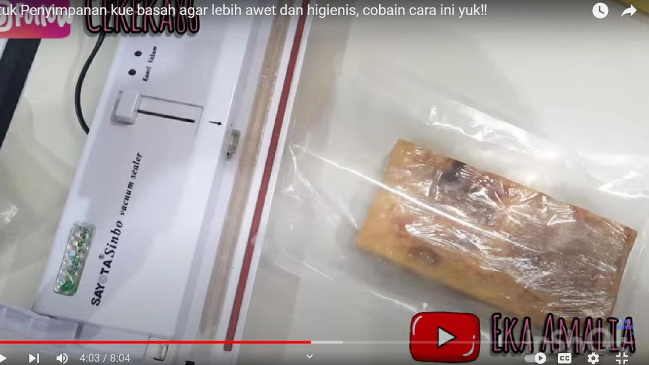 <b>Bungkus dengan Plastik Vakum</b><br>