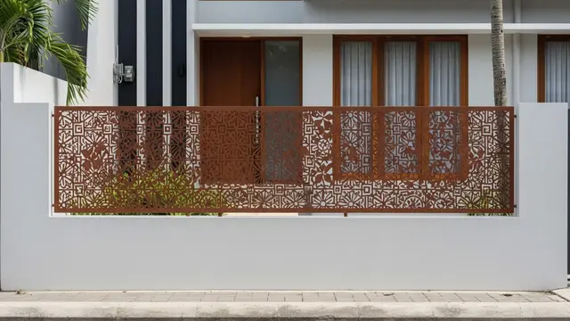 Model Pagar Pendek yang Tetap Aman untuk Rumah di Pinggir Jalan