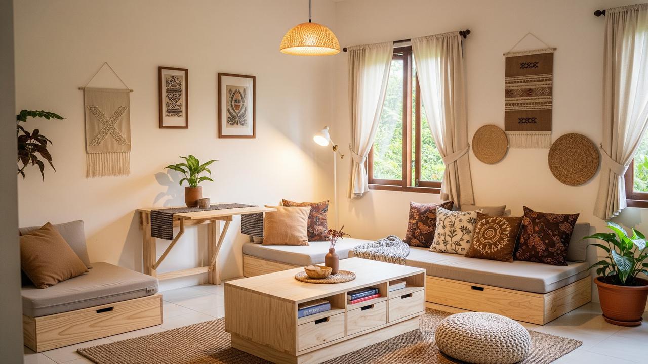 Gunakan Furnitur Multifungsi