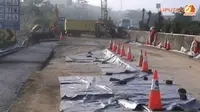 [VIDEO] Tol Cipularang Ambles, Truk Besar Masih Dialihkan