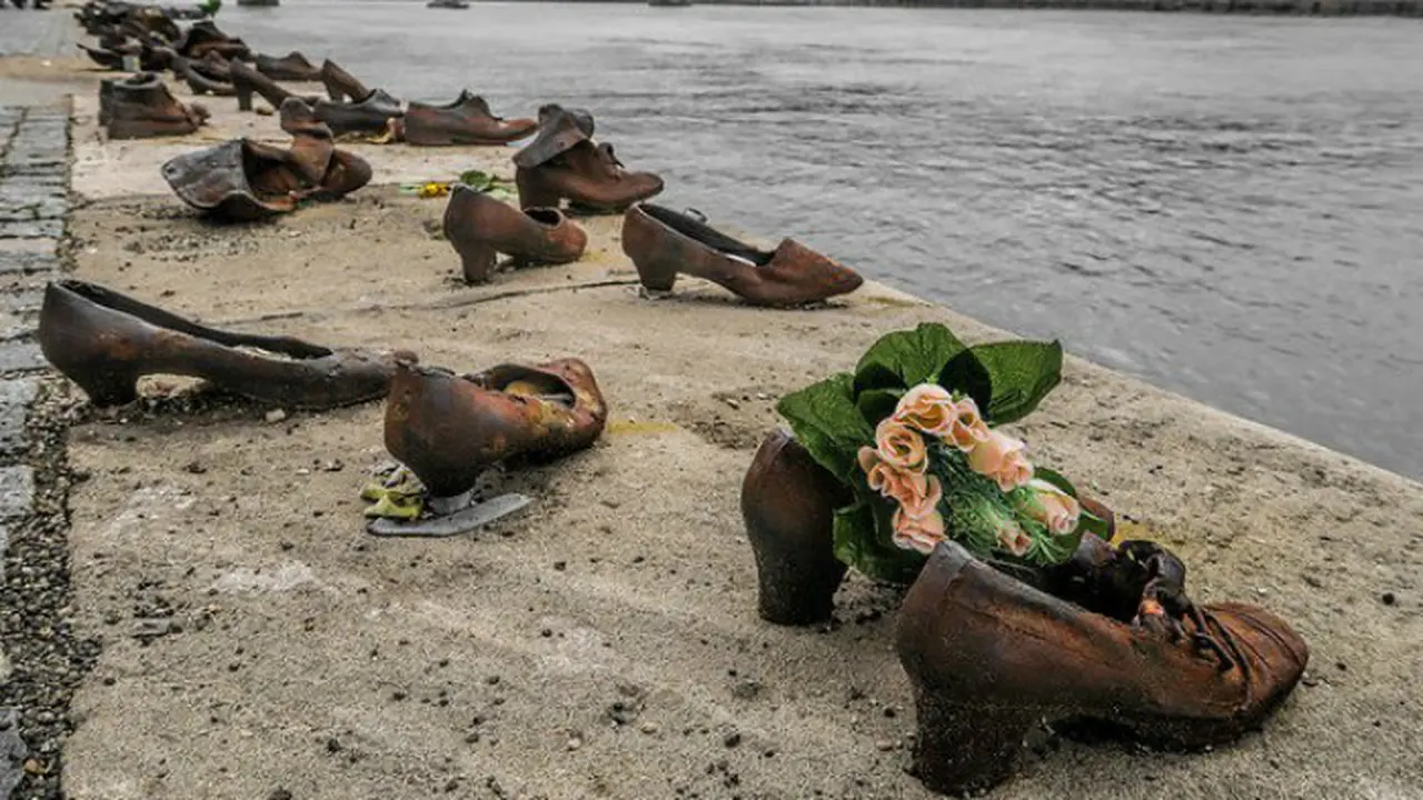 Shoes on the Danube Promenade