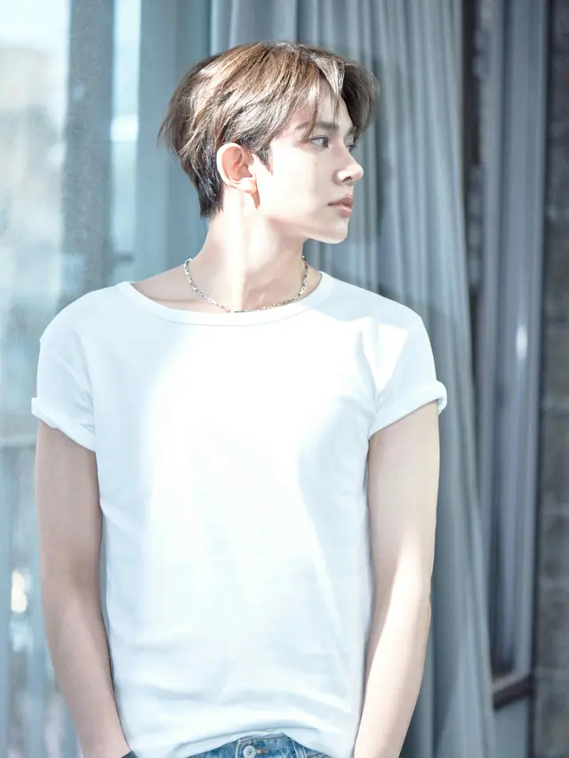 Evan, dulu dikenal sebagai Heeseung Enhypen. (Belift Lab via Soompi)