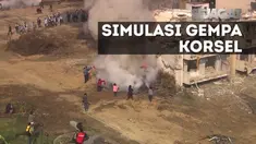Simulasi ini dibuat karena pemerintah dinilai gagal mengatasi gempa sebelumnya.