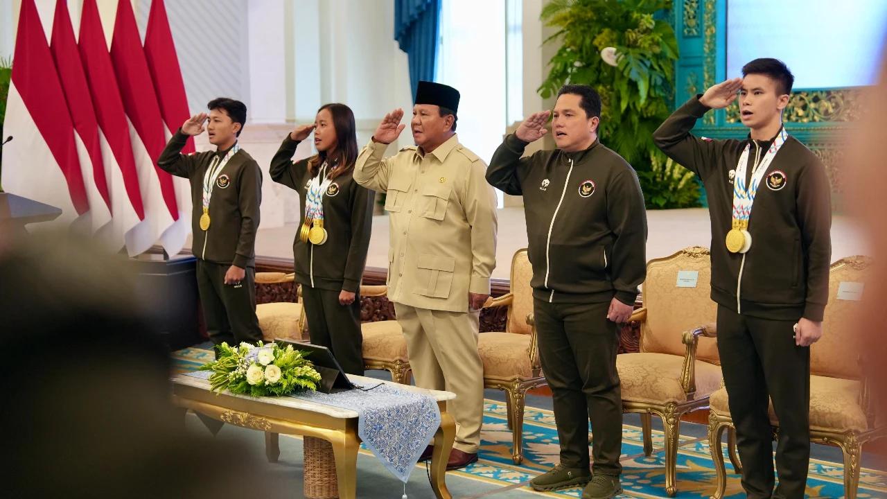 Presiden Prabowo Apresiasi Indonesia di SEA Games 2025, Kemenpora Gandeng BRI Salurkan Bonus Atlet