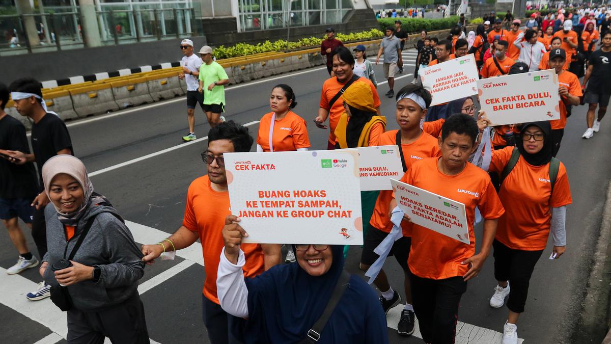 Intip Keseruan Kumpul Fakta Liputan6.com, Kampanye Anti-hoaks dan Hidup Sehat