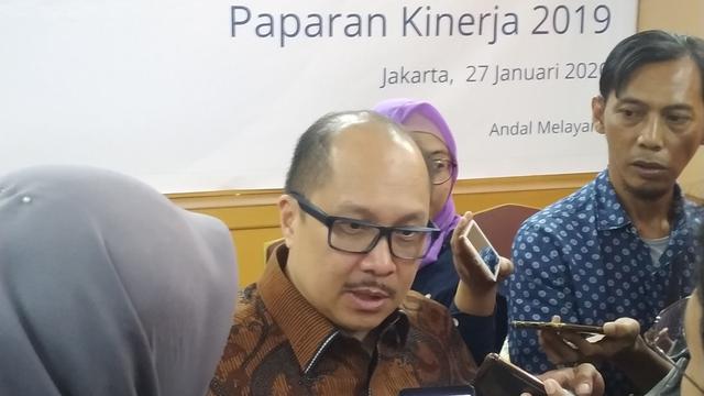 Direktur Utama PT Taspen (Persero) A.N.S Kosasih. (Athika/Liputan6.com)