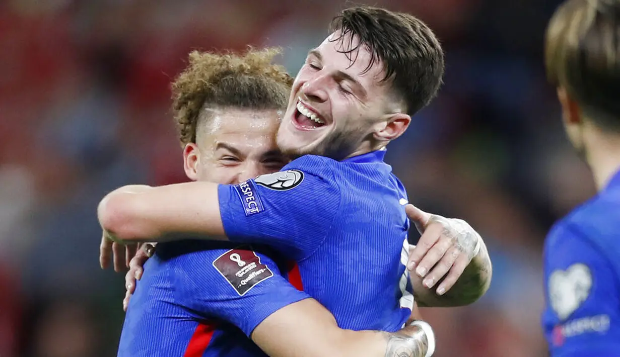 Berkat hasil ini, Inggris semakin kokoh di puncak klasemen Grup I dengan poin 12, sedangkan Hungaria menduduki peringkat tiga dengan koleksi tujuh poin. (Foto: AP/Laszlo Balogh)