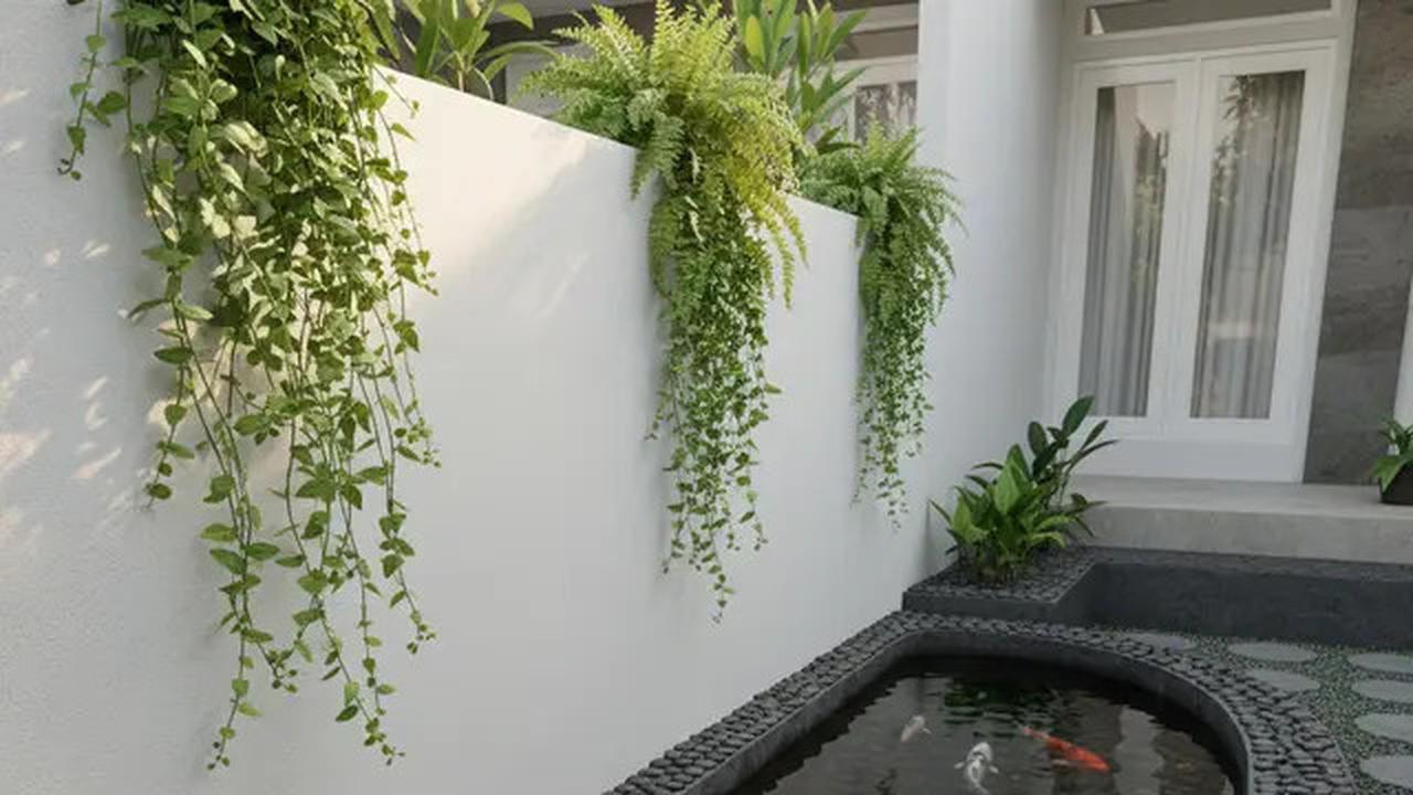 10 Model Kolam Ikan Mini untuk Taman Sempit, Pojokan Rumah Jadi Adem