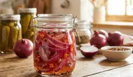 Cara Membuat Acar Bawang Merah Praktis, Anti Gagal dan Bisa Tahan Lama