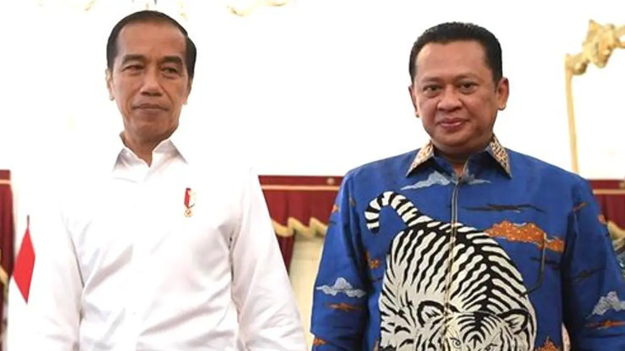 Jokowi dan Bamsoet