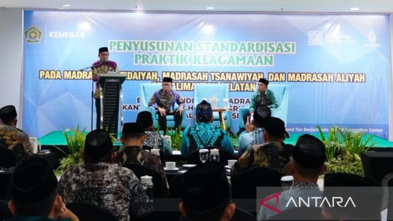 Kemenag Kalsel Susun Standarisasi Praktik Keagamaan Madrasah, Perkuat Budaya Religius