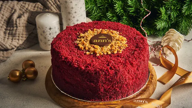 Red velvet/dok. Ann’s Bakehouse