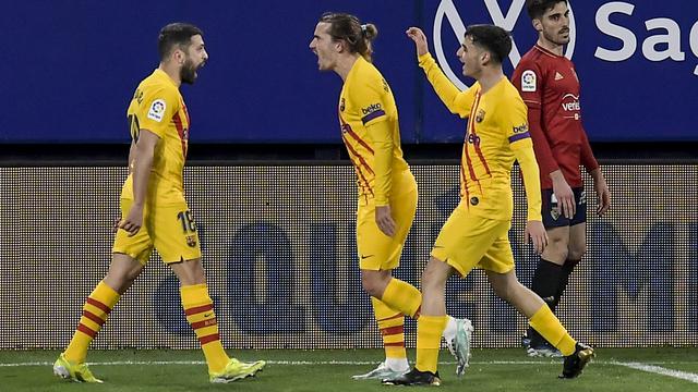 Barcelona Bungkam Tuan Rumah Osasuno 2-0