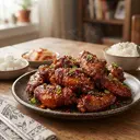 Resep Korean Chicken Wings Tanpa Oven, Renyah di Luar dan Gurih Berbalut Saus Pedas Manis