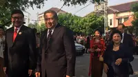 SBY hadiri pernikahan Kahiyang-Bobby. (Liputan6.com/Lizsa Egeham)