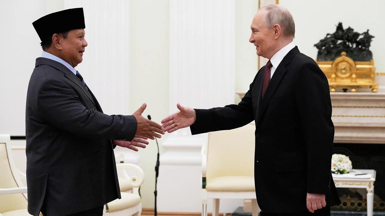 FOTO: Sambut Prabowo di Moskow Putin Sampaikan Simpati Bencana Alam Sumatera
