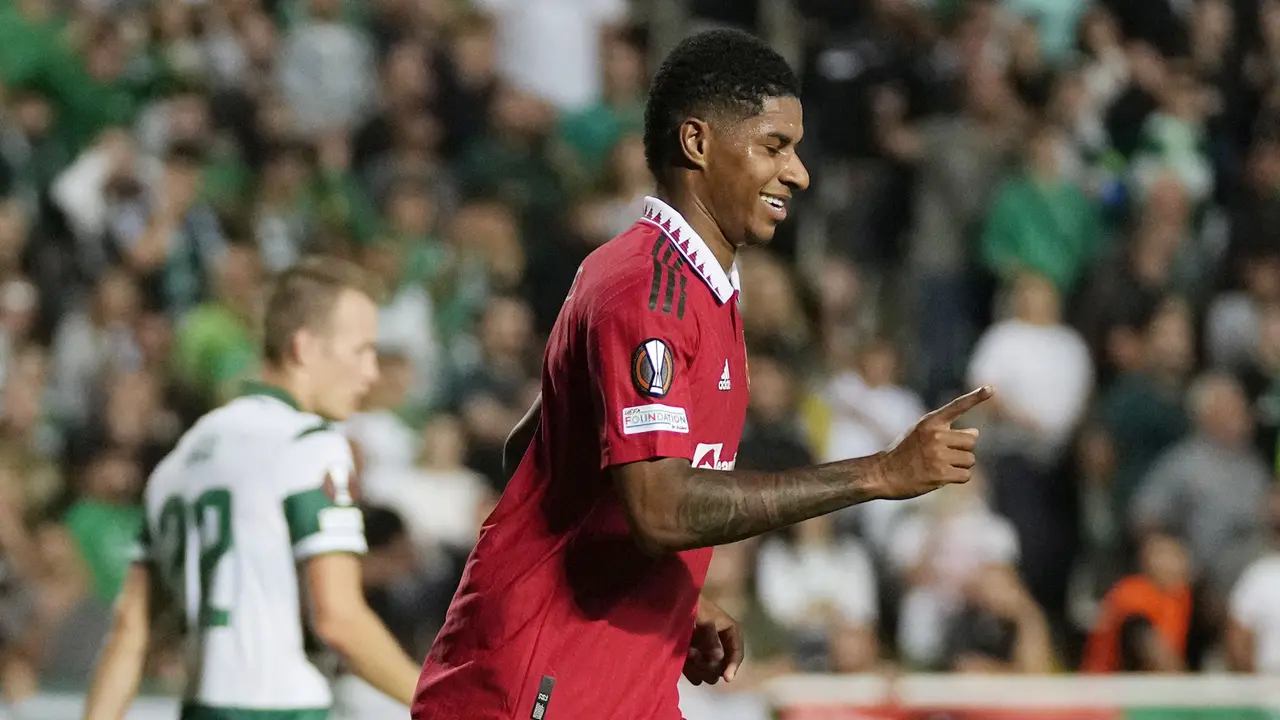 Foto: Marcus Rashford Jadi Pembeda, Manchester United Bungkam Omonia Nicosia di Liga Europa