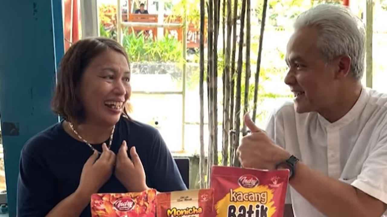 Momen Mantan Capres Sambangi UMKM yang Jualan Sambal Cakalang Fufu, Begini Responsnya